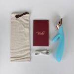 Metis Rabbit Vibe Rechargeable Dual-Motor Vibrator – Blue - Image 3