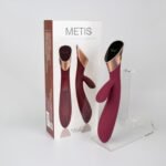 Metis Touch Panel Rabbit Vibrator Wine Red