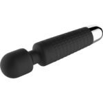 Mini Halo Midnight Black Rechargeable Wand Vibrator - Image 5