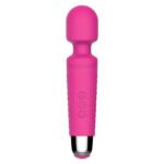 Mini Halo Pink Rechargeable Wand Vibrator with Bendable Neck - Image 3