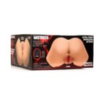 Mistress Vibrating & Squeezing Pussy & Ass Masturbator Medium