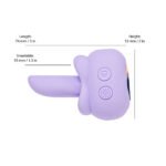 M'Lady Rotating Tongue Vibrator – Lilac - Image 9