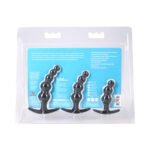 Mood Naughty Beaded Trainer Set Black – 3-Piece Anal Plug Set - Image 6