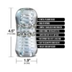 MSTR B8 Clear-View Beaded Stroker - Image 5