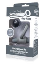 My Secret  Bullet and Ring for Him - Grey - Image 5