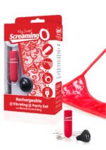 My Secret Charged Remote Control Panty Vibe - Red - Image 2