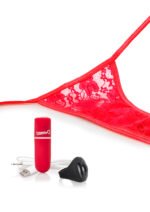 My Secret Charged Remote Control Panty Vibe - Red - Image 4