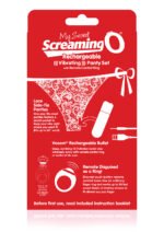 My Secret Charged Remote Control Panty Vibe - Red - Image 6