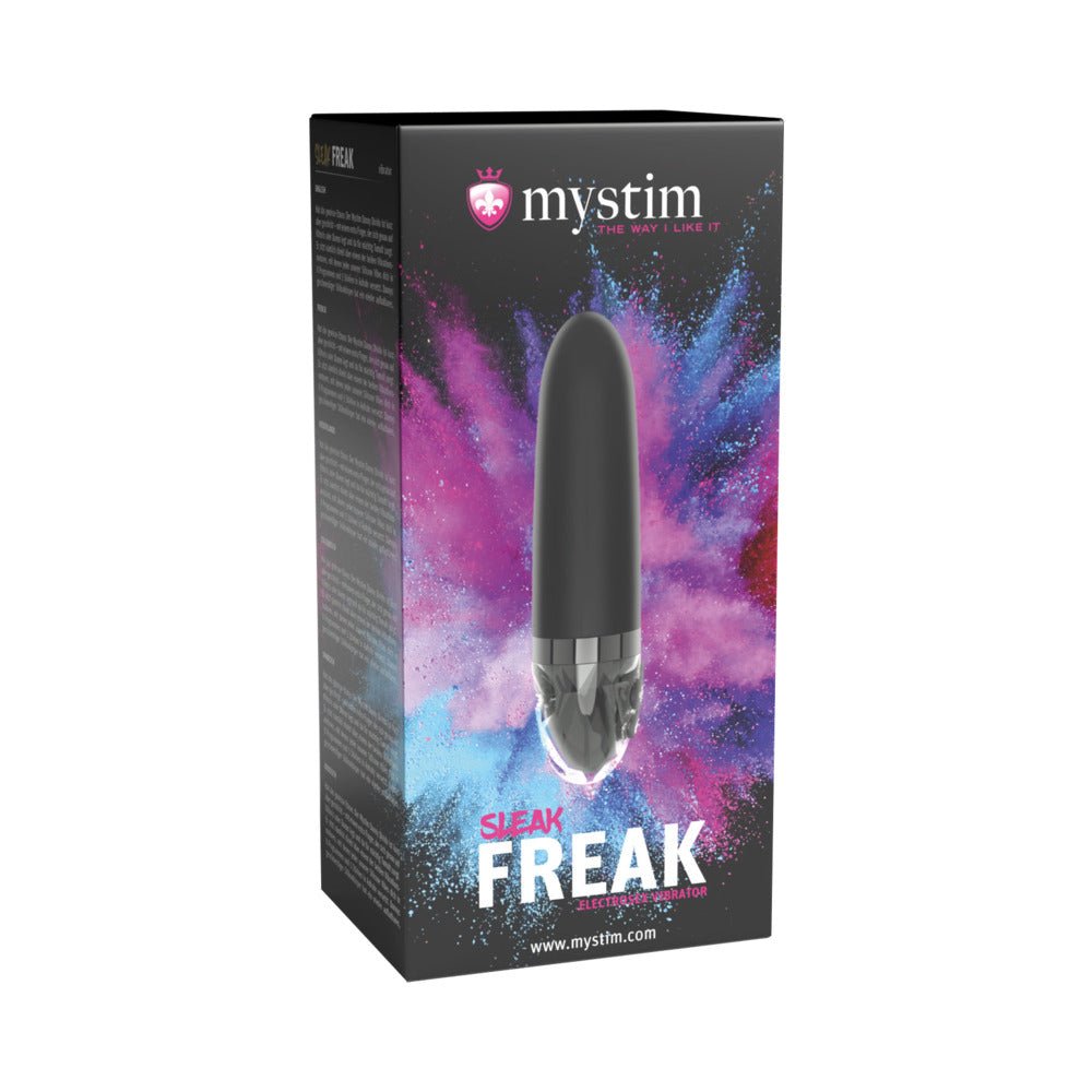 mystim-sleak-freak-e-stim-vibrator-black Mystim Sleak Freak E-Stim Vibrator Black - Image 1