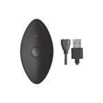Nasstoys Ass-Sation Remote Vibrating Metal Anal Bulb Silver - Image 4