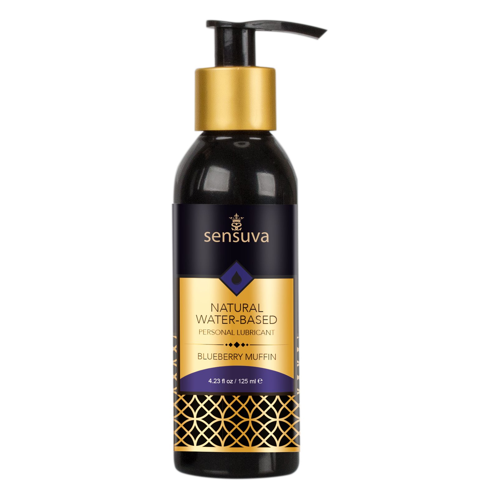 natural-water-based-personal-lubricant-423-fl-oz-blueberry-muffin Natural Water-Based Personal Lubricant 4.23 Fl. Oz. - Blueberry Muffin - Image 1