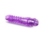 Naturally Yours Bump n'' Grind Textured Slimline Vibrator Purple - Image 3