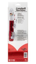 Naughty Bits Cumball Machine Thrusting Jack Rabbit Vibrator – Red - Image 2