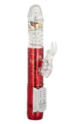 Naughty Bits Cumball Machine Thrusting Jack Rabbit Vibrator – Red - Image 12