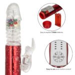 Naughty Bits Cumball Machine Thrusting Jack Rabbit Vibrator – Red - Image 4