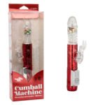 Naughty Bits Cumball Machine Thrusting Jack Rabbit Vibrator – Red - Image 5