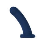Nexus Collection - Banx - 8 Inch Silicone Dildo -  Navy - Image 2