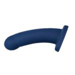 Nexus Collection - Banx - 8 Inch Silicone Dildo -  Navy - Image 5