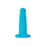 Nexus Collection - Hux - 7 Inch Silicone Dildo -  Turquoise - Image 2