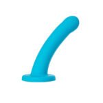 Nexus Collection - Hux - 7 Inch Silicone Dildo -  Turquoise - Image 12