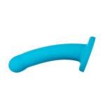 Nexus Collection - Hux - 7 Inch Silicone Dildo -  Turquoise - Image 3