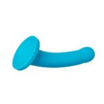 Nexus Collection - Hux - 7 Inch Silicone Dildo -  Turquoise - Image 7