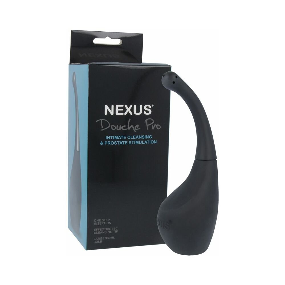 nexus-douche-pro-prostate-anal-douche-black Nexus Douche Pro Prostate Anal Douche Black - Image 1