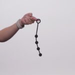 Nexus EXCITE Silicone Anal Beads Small Black - Image 3