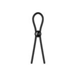 Nexus Forge Adjustable Silicone Lasso Cockring Black - Image 2