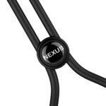 Nexus Forge Adjustable Vibrating Cock Ring – Black - Image 6