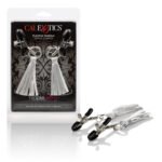 Nipple Play Playful Tassels Nipple Clamps - Silver - Image 3