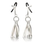 Nipple Play Playful Tassels Nipple Clamps - Silver - Image 6