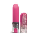 Nixie Smooch Rechargeable Lipstick Bullet Vibrator Pink Ombre - Image 2