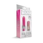 Nixie Smooch Rechargeable Lipstick Bullet Vibrator Pink Ombre - Image 5