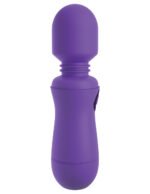 Omg! Wands Enjoy Rechargeable Vibrating Wand - Purple - Image 5