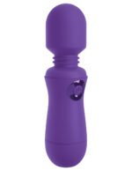 Omg! Wands Enjoy Rechargeable Vibrating Wand - Purple - Image 6