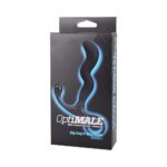 OptiMALE Zig Zag Silicone Anal Plug Black - Image 4