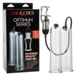 Optimum Series Maximum Results Pump Set – Clear, 2 Penis Pumps with Large and XL Cylinders - Image 2
