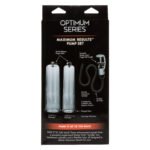 Optimum Series Maximum Results Pump Set – Clear, 2 Penis Pumps with Large and XL Cylinders - Image 5
