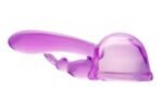 Original Rabbit Dual Stimulation Wand  Attachment - Purple We-Ab935 - Image 2