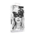 Ouch! Black & White Royal Lace Eye Mask Black