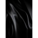 Ouch! Black & White Satin Bondage Tie Black - Image 4