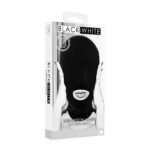 Ouch! Black & White Submission Mask With Open Mouth Black