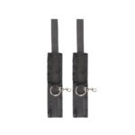 Ouch! Black & White Velcro Hogtie With Hand & Ankle Cuffs Black - Image 2