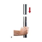 Ouch! Fully Adjustable Dance Pole – Silver, 7 ft to 9.75 ft - Image 5