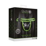 Ouch! Glow in the Dark Buckle Jock Strap Neon Green S/M
