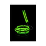 Ouch! Glow in the Dark Collar and Leash Set Neon Green - Image 3