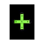 Ouch! Glow in the Dark Hogtie Neon Green - Image 2