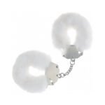 Ouch! Heavy-Duty Fluffy Handcuffs White