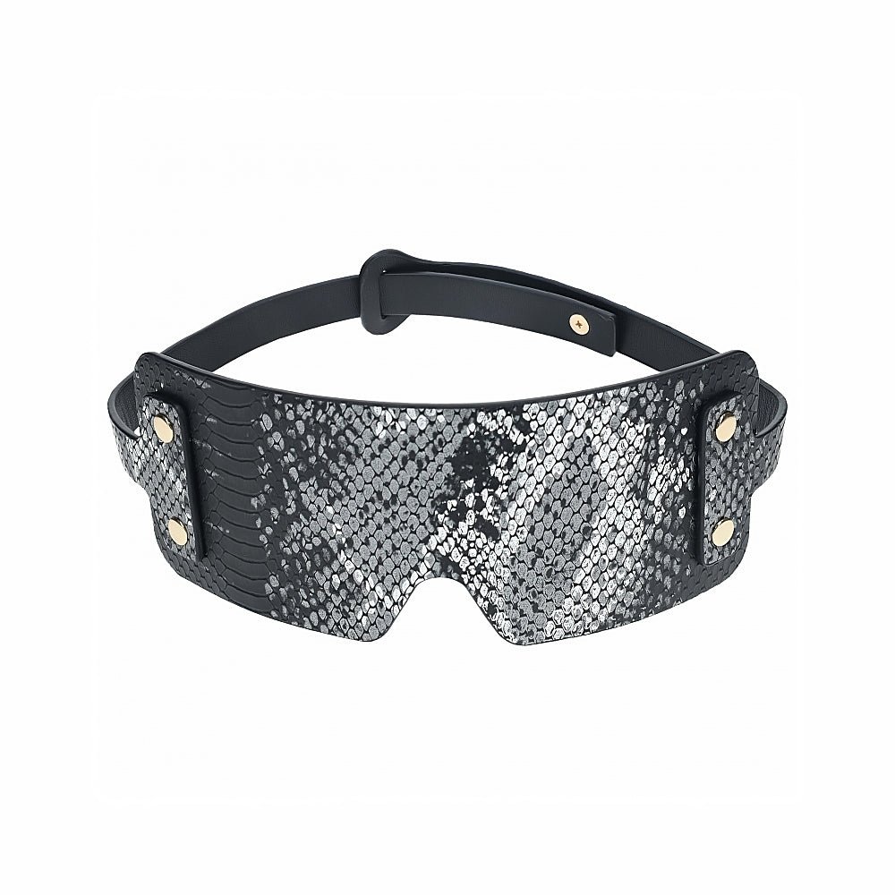 ouch-international-florence-collection-blindfold-black Ouch! International Florence Collection Blindfold Black - Image 1